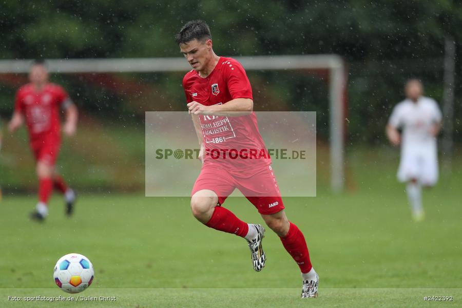 Kohlenberg-Arena, Fuchsstadt, 27.07.2024, sport, action, Fussball, BFV, Landesliga Nordwest, 3. Spieltag, SV Vatan Spor Aschaffenburg, 1. FC Fuchsstadt - Bild-ID: 2422392 Kohlenberg-Arena, Fuchsstadt, 27.07.2024, sport, action, Fussball, BFV, Landesliga Nordwest, 3. Spieltag, SV Vatan Spor Aschaffenburg, 1. FC Fuchsstadt - Bild-ID: 2422392