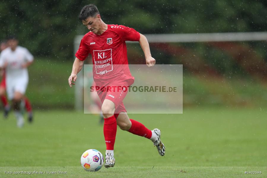 Kohlenberg-Arena, Fuchsstadt, 27.07.2024, sport, action, Fussball, BFV, Landesliga Nordwest, 3. Spieltag, SV Vatan Spor Aschaffenburg, 1. FC Fuchsstadt - Bild-ID: 2422394 Kohlenberg-Arena, Fuchsstadt, 27.07.2024, sport, action, Fussball, BFV, Landesliga Nordwest, 3. Spieltag, SV Vatan Spor Aschaffenburg, 1. FC Fuchsstadt - Bild-ID: 2422394