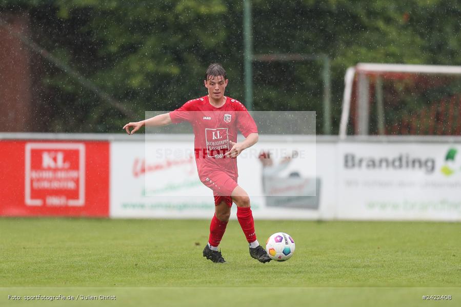 Kohlenberg-Arena, Fuchsstadt, 27.07.2024, sport, action, Fussball, BFV, Landesliga Nordwest, 3. Spieltag, SV Vatan Spor Aschaffenburg, 1. FC Fuchsstadt - Bild-ID: 2422408 Kohlenberg-Arena, Fuchsstadt, 27.07.2024, sport, action, Fussball, BFV, Landesliga Nordwest, 3. Spieltag, SV Vatan Spor Aschaffenburg, 1. FC Fuchsstadt - Bild-ID: 2422408