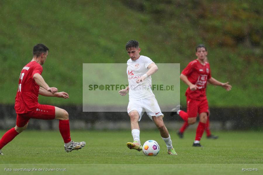 Kohlenberg-Arena, Fuchsstadt, 27.07.2024, sport, action, Fussball, BFV, Landesliga Nordwest, 3. Spieltag, SV Vatan Spor Aschaffenburg, 1. FC Fuchsstadt - Bild-ID: 2422413 Kohlenberg-Arena, Fuchsstadt, 27.07.2024, sport, action, Fussball, BFV, Landesliga Nordwest, 3. Spieltag, SV Vatan Spor Aschaffenburg, 1. FC Fuchsstadt - Bild-ID: 2422413