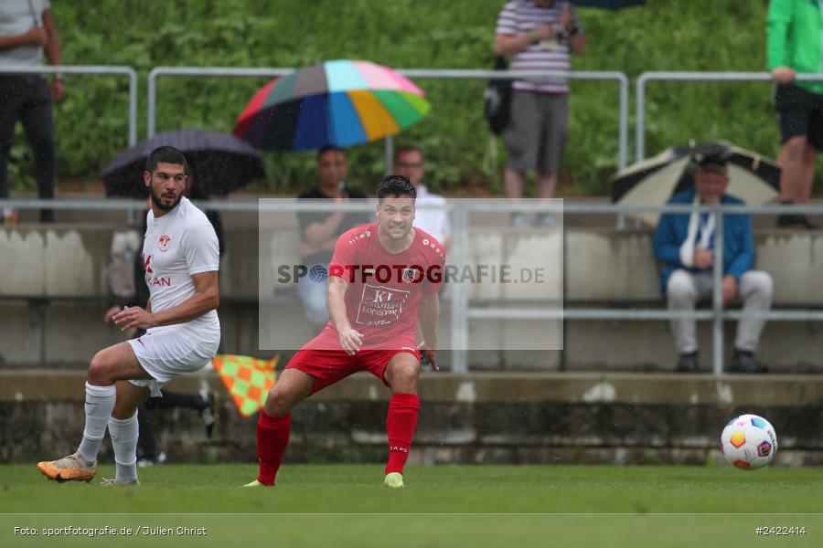 Kohlenberg-Arena, Fuchsstadt, 27.07.2024, sport, action, Fussball, BFV, Landesliga Nordwest, 3. Spieltag, SV Vatan Spor Aschaffenburg, 1. FC Fuchsstadt - Bild-ID: 2422414 Kohlenberg-Arena, Fuchsstadt, 27.07.2024, sport, action, Fussball, BFV, Landesliga Nordwest, 3. Spieltag, SV Vatan Spor Aschaffenburg, 1. FC Fuchsstadt - Bild-ID: 2422414