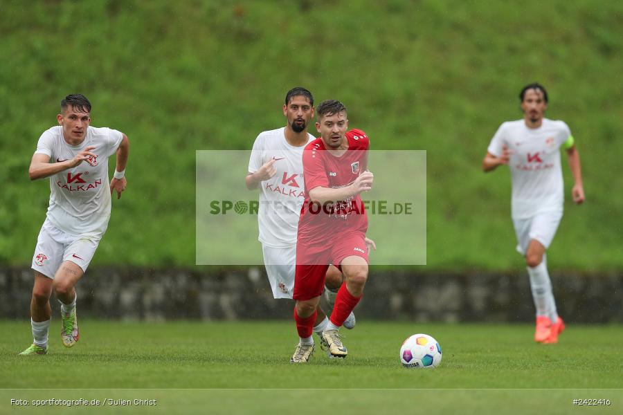Kohlenberg-Arena, Fuchsstadt, 27.07.2024, sport, action, Fussball, BFV, Landesliga Nordwest, 3. Spieltag, SV Vatan Spor Aschaffenburg, 1. FC Fuchsstadt - Bild-ID: 2422416 Kohlenberg-Arena, Fuchsstadt, 27.07.2024, sport, action, Fussball, BFV, Landesliga Nordwest, 3. Spieltag, SV Vatan Spor Aschaffenburg, 1. FC Fuchsstadt - Bild-ID: 2422416
