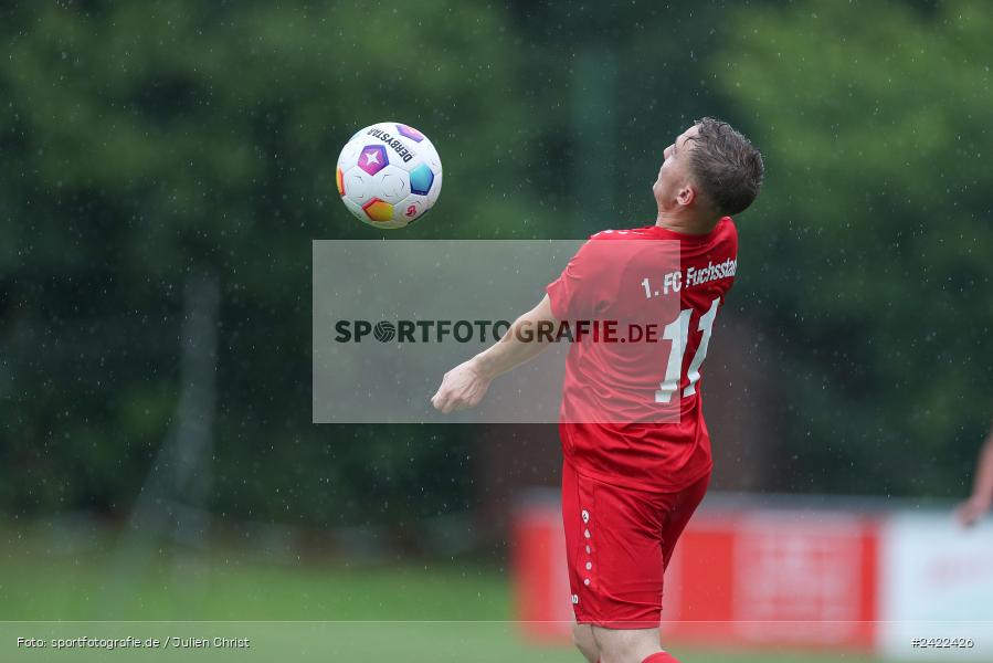 Kohlenberg-Arena, Fuchsstadt, 27.07.2024, sport, action, Fussball, BFV, Landesliga Nordwest, 3. Spieltag, SV Vatan Spor Aschaffenburg, 1. FC Fuchsstadt - Bild-ID: 2422426 Kohlenberg-Arena, Fuchsstadt, 27.07.2024, sport, action, Fussball, BFV, Landesliga Nordwest, 3. Spieltag, SV Vatan Spor Aschaffenburg, 1. FC Fuchsstadt - Bild-ID: 2422426