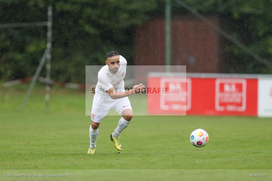 Kohlenberg-Arena, Fuchsstadt, 27.07.2024, sport, action, Fussball, BFV, Landesliga Nordwest, 3. Spieltag, SV Vatan Spor Aschaffenburg, 1. FC Fuchsstadt - Bild-ID: 2422427