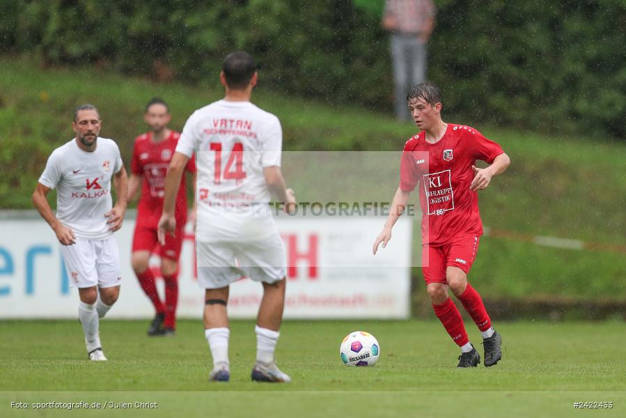 Kohlenberg-Arena, Fuchsstadt, 27.07.2024, sport, action, Fussball, BFV, Landesliga Nordwest, 3. Spieltag, SV Vatan Spor Aschaffenburg, 1. FC Fuchsstadt - Bild-ID: 2422433