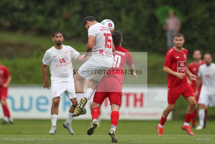 Kohlenberg-Arena, Fuchsstadt, 27.07.2024, sport, action, Fussball, BFV, Landesliga Nordwest, 3. Spieltag, SV Vatan Spor Aschaffenburg, 1. FC Fuchsstadt - Bild-ID: 2422436