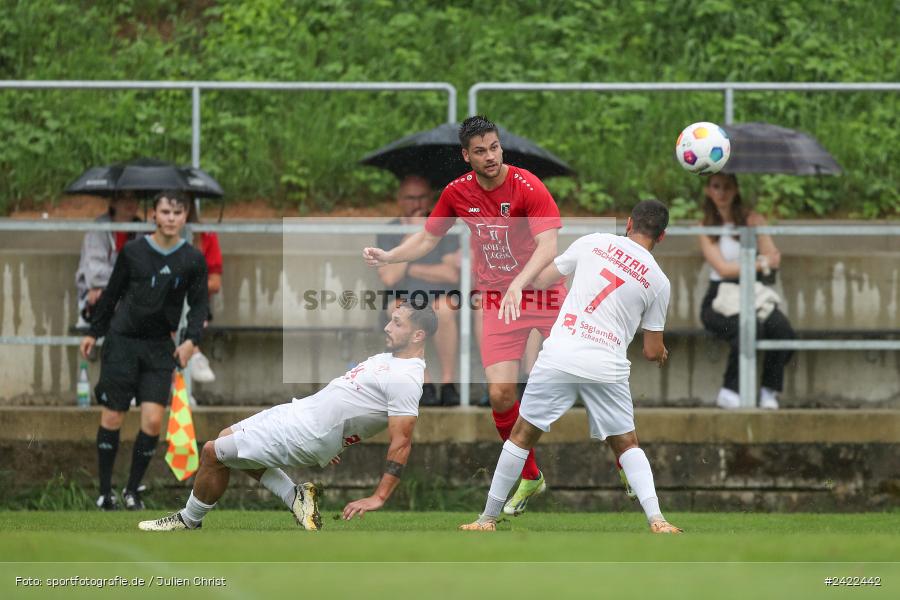 Kohlenberg-Arena, Fuchsstadt, 27.07.2024, sport, action, Fussball, BFV, Landesliga Nordwest, 3. Spieltag, SV Vatan Spor Aschaffenburg, 1. FC Fuchsstadt - Bild-ID: 2422442