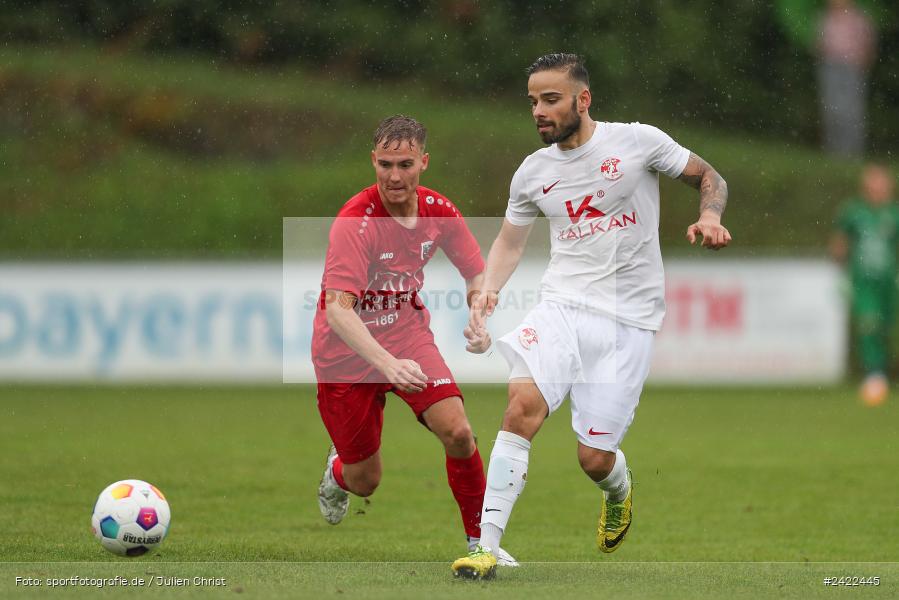 Kohlenberg-Arena, Fuchsstadt, 27.07.2024, sport, action, Fussball, BFV, Landesliga Nordwest, 3. Spieltag, SV Vatan Spor Aschaffenburg, 1. FC Fuchsstadt - Bild-ID: 2422445