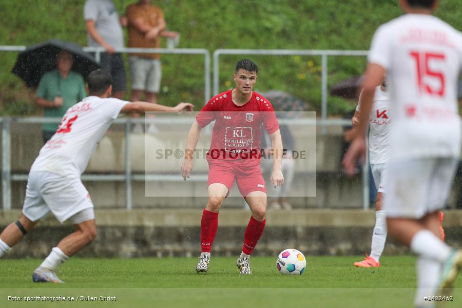 Kohlenberg-Arena, Fuchsstadt, 27.07.2024, sport, action, Fussball, BFV, Landesliga Nordwest, 3. Spieltag, SV Vatan Spor Aschaffenburg, 1. FC Fuchsstadt - Bild-ID: 2422462