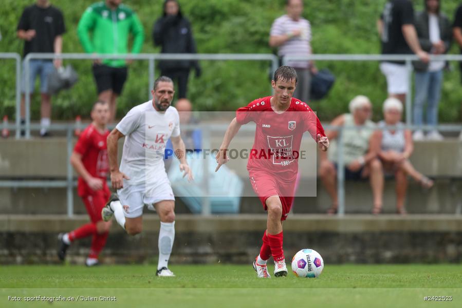 Kohlenberg-Arena, Fuchsstadt, 27.07.2024, sport, action, Fussball, BFV, Landesliga Nordwest, 3. Spieltag, SV Vatan Spor Aschaffenburg, 1. FC Fuchsstadt - Bild-ID: 2422523