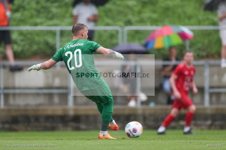Kohlenberg-Arena, Fuchsstadt, 27.07.2024, sport, action, Fussball, BFV, Landesliga Nordwest, 3. Spieltag, SV Vatan Spor Aschaffenburg, 1. FC Fuchsstadt - Bild-ID: 2422560