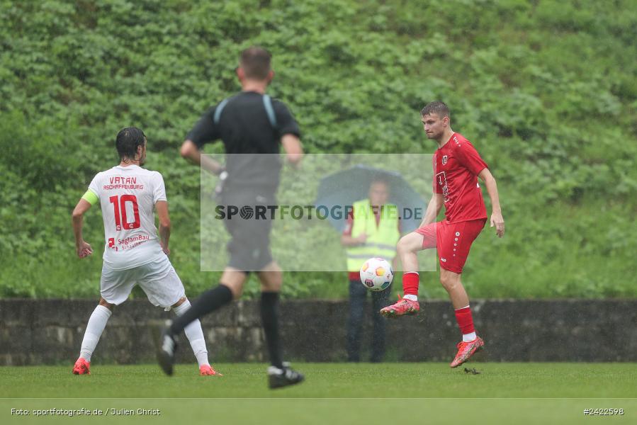 Kohlenberg-Arena, Fuchsstadt, 27.07.2024, sport, action, Fussball, BFV, Landesliga Nordwest, 3. Spieltag, SV Vatan Spor Aschaffenburg, 1. FC Fuchsstadt - Bild-ID: 2422598