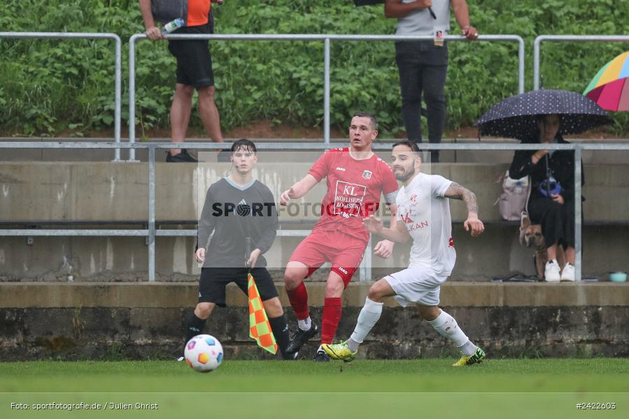 Kohlenberg-Arena, Fuchsstadt, 27.07.2024, sport, action, Fussball, BFV, Landesliga Nordwest, 3. Spieltag, SV Vatan Spor Aschaffenburg, 1. FC Fuchsstadt - Bild-ID: 2422603