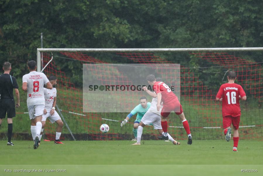 Kohlenberg-Arena, Fuchsstadt, 27.07.2024, sport, action, Fussball, BFV, Landesliga Nordwest, 3. Spieltag, SV Vatan Spor Aschaffenburg, 1. FC Fuchsstadt - Bild-ID: 2422606