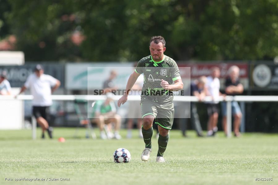 Sportgelände, Retzbach, 28.07.2024, sport, action, Fussball, BFV, 1. Spieltag, Kreisliga Würzburg Gr. 2, TSV Neuhütten-Wiesthal, (SG 1) TSV Retzbach - Bild-ID: 2422692