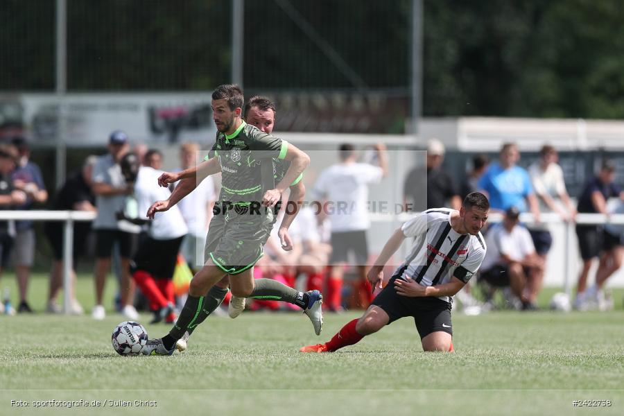 Sportgelände, Retzbach, 28.07.2024, sport, action, Fussball, BFV, 1. Spieltag, Kreisliga Würzburg Gr. 2, TSV Neuhütten-Wiesthal, (SG 1) TSV Retzbach - Bild-ID: 2422738