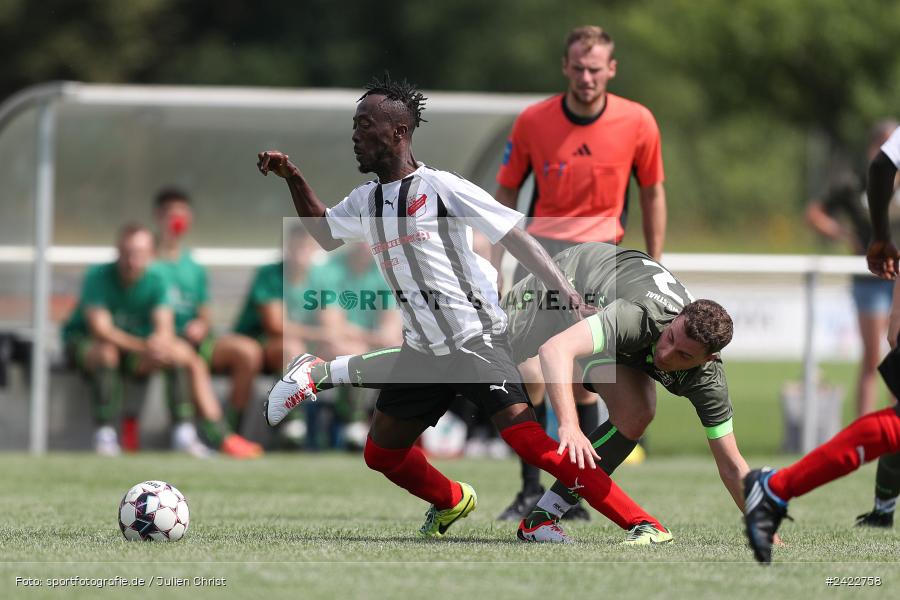 Sportgelände, Retzbach, 28.07.2024, sport, action, Fussball, BFV, 1. Spieltag, Kreisliga Würzburg Gr. 2, TSV Neuhütten-Wiesthal, (SG 1) TSV Retzbach - Bild-ID: 2422758
