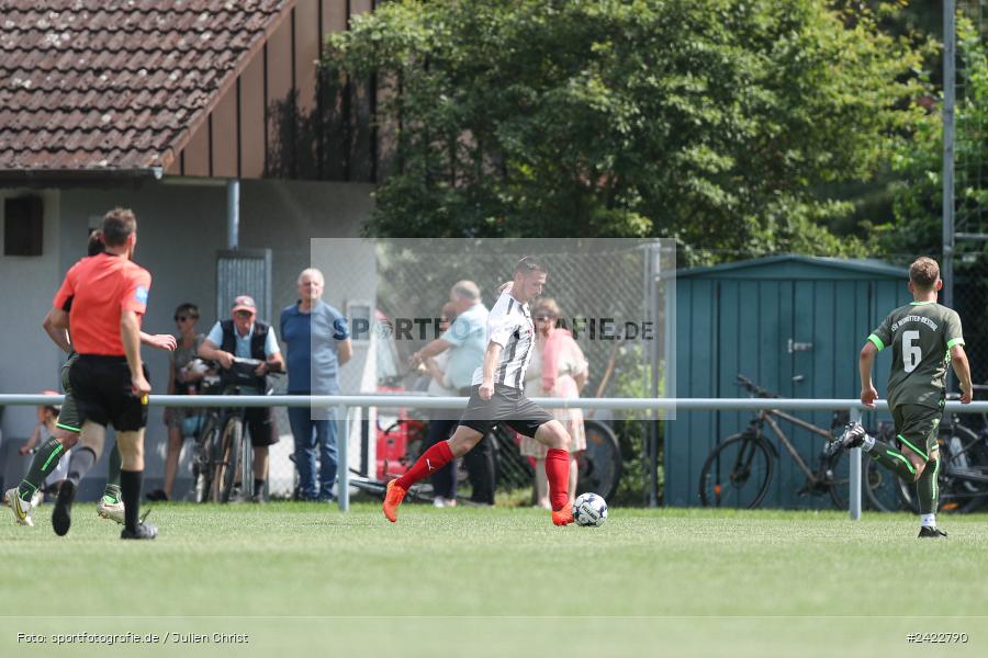 Sportgelände, Retzbach, 28.07.2024, sport, action, Fussball, BFV, 1. Spieltag, Kreisliga Würzburg Gr. 2, TSV Neuhütten-Wiesthal, (SG 1) TSV Retzbach - Bild-ID: 2422790