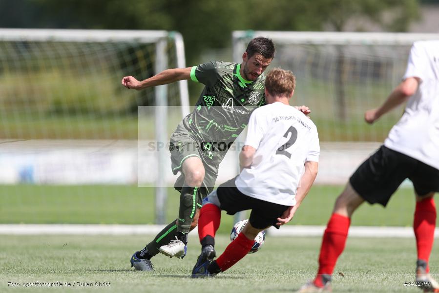 Sportgelände, Retzbach, 28.07.2024, sport, action, Fussball, BFV, 1. Spieltag, Kreisliga Würzburg Gr. 2, TSV Neuhütten-Wiesthal, (SG 1) TSV Retzbach - Bild-ID: 2422797
