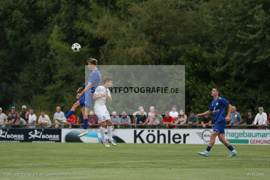 Fundamentum Sportpark, Karlburg, 31.07.2024, sport, action, Fussball, BFV, 3. Spieltag, Bayernliga Nord, WFV, TSV, Würzburger FV 04, TSV Karlburg - Bild-ID: 2422846