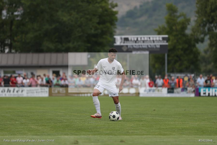 Fundamentum Sportpark, Karlburg, 31.07.2024, sport, action, Fussball, BFV, 3. Spieltag, Bayernliga Nord, WFV, TSV, Würzburger FV 04, TSV Karlburg - Bild-ID: 2422848