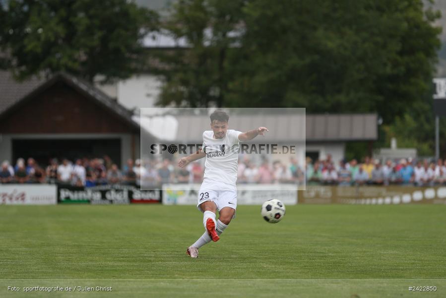 Fundamentum Sportpark, Karlburg, 31.07.2024, sport, action, Fussball, BFV, 3. Spieltag, Bayernliga Nord, WFV, TSV, Würzburger FV 04, TSV Karlburg - Bild-ID: 2422850