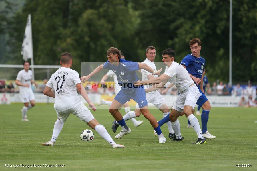 Fundamentum Sportpark, Karlburg, 31.07.2024, sport, action, Fussball, BFV, 3. Spieltag, Bayernliga Nord, WFV, TSV, Würzburger FV 04, TSV Karlburg - Bild-ID: 2422854