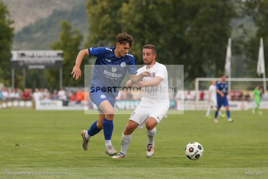 Fundamentum Sportpark, Karlburg, 31.07.2024, sport, action, Fussball, BFV, 3. Spieltag, Bayernliga Nord, WFV, TSV, Würzburger FV 04, TSV Karlburg - Bild-ID: 2422856