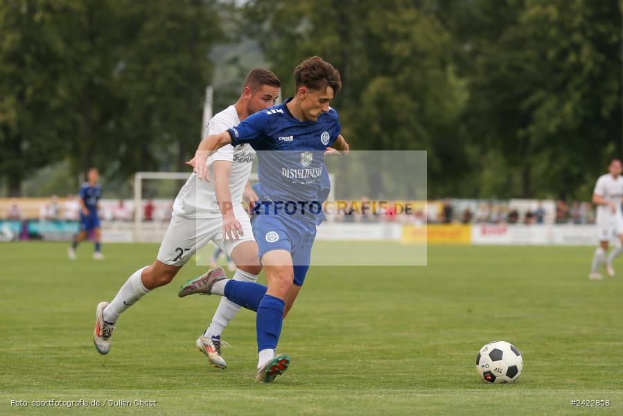 Fundamentum Sportpark, Karlburg, 31.07.2024, sport, action, Fussball, BFV, 3. Spieltag, Bayernliga Nord, WFV, TSV, Würzburger FV 04, TSV Karlburg - Bild-ID: 2422858