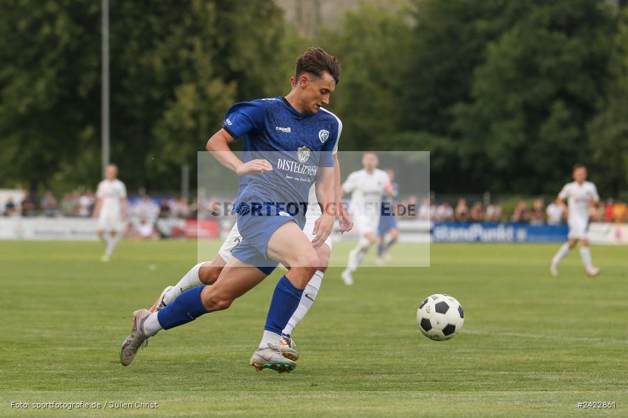 Fundamentum Sportpark, Karlburg, 31.07.2024, sport, action, Fussball, BFV, 3. Spieltag, Bayernliga Nord, WFV, TSV, Würzburger FV 04, TSV Karlburg - Bild-ID: 2422861