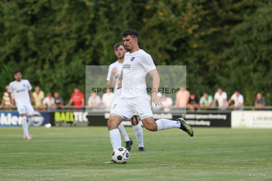 Fundamentum Sportpark, Karlburg, 31.07.2024, sport, action, Fussball, BFV, 3. Spieltag, Bayernliga Nord, WFV, TSV, Würzburger FV 04, TSV Karlburg - Bild-ID: 2422864