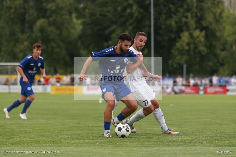Fundamentum Sportpark, Karlburg, 31.07.2024, sport, action, Fussball, BFV, 3. Spieltag, Bayernliga Nord, WFV, TSV, Würzburger FV 04, TSV Karlburg - Bild-ID: 2422867 Fundamentum Sportpark, Karlburg, 31.07.2024, sport, action, Fussball, BFV, 3. Spieltag, Bayernliga Nord, WFV, TSV, Würzburger FV 04, TSV Karlburg - Bild-ID: 2422867