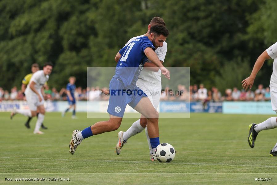 Fundamentum Sportpark, Karlburg, 31.07.2024, sport, action, Fussball, BFV, 3. Spieltag, Bayernliga Nord, WFV, TSV, Würzburger FV 04, TSV Karlburg - Bild-ID: 2422871