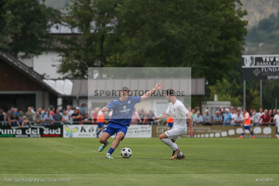 Fundamentum Sportpark, Karlburg, 31.07.2024, sport, action, Fussball, BFV, 3. Spieltag, Bayernliga Nord, WFV, TSV, Würzburger FV 04, TSV Karlburg - Bild-ID: 2422879