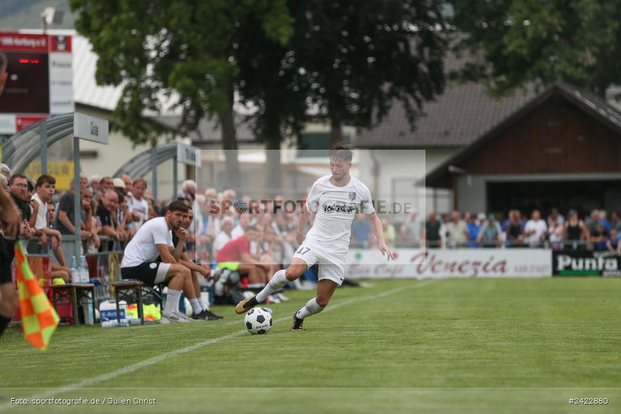 Fundamentum Sportpark, Karlburg, 31.07.2024, sport, action, Fussball, BFV, 3. Spieltag, Bayernliga Nord, WFV, TSV, Würzburger FV 04, TSV Karlburg - Bild-ID: 2422880