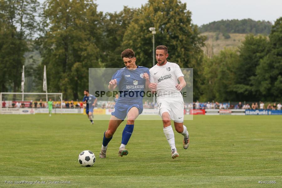 Fundamentum Sportpark, Karlburg, 31.07.2024, sport, action, Fussball, BFV, 3. Spieltag, Bayernliga Nord, WFV, TSV, Würzburger FV 04, TSV Karlburg - Bild-ID: 2422885