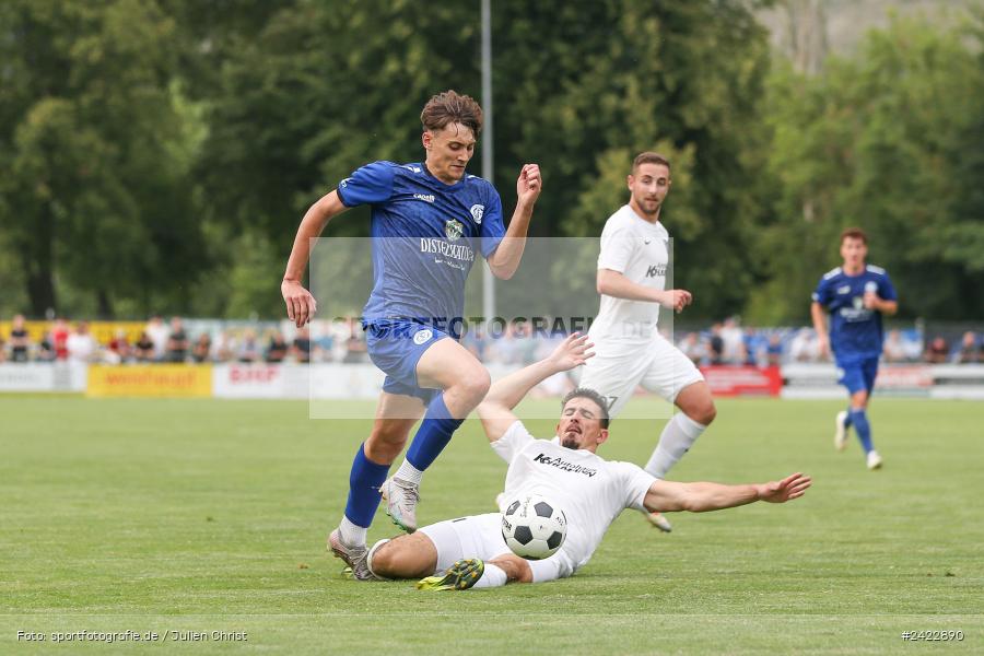 Fundamentum Sportpark, Karlburg, 31.07.2024, sport, action, Fussball, BFV, 3. Spieltag, Bayernliga Nord, WFV, TSV, Würzburger FV 04, TSV Karlburg - Bild-ID: 2422890