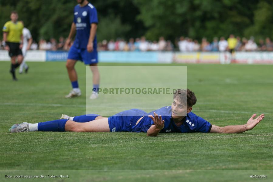 Fundamentum Sportpark, Karlburg, 31.07.2024, sport, action, Fussball, BFV, 3. Spieltag, Bayernliga Nord, WFV, TSV, Würzburger FV 04, TSV Karlburg - Bild-ID: 2422893