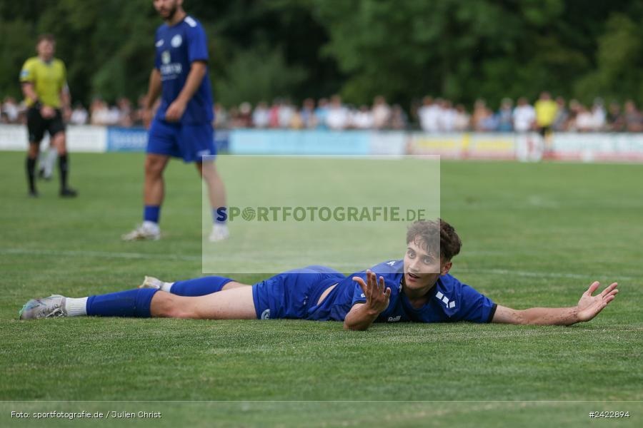 Fundamentum Sportpark, Karlburg, 31.07.2024, sport, action, Fussball, BFV, 3. Spieltag, Bayernliga Nord, WFV, TSV, Würzburger FV 04, TSV Karlburg - Bild-ID: 2422894