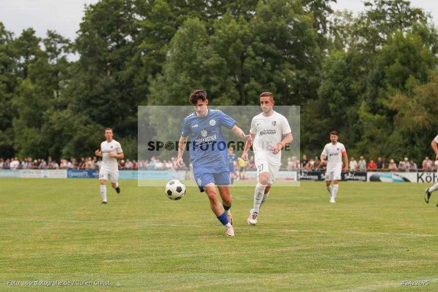 Fundamentum Sportpark, Karlburg, 31.07.2024, sport, action, Fussball, BFV, 3. Spieltag, Bayernliga Nord, WFV, TSV, Würzburger FV 04, TSV Karlburg - Bild-ID: 2422895