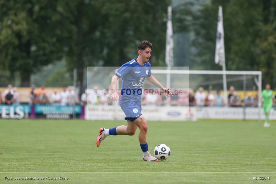 Fundamentum Sportpark, Karlburg, 31.07.2024, sport, action, Fussball, BFV, 3. Spieltag, Bayernliga Nord, WFV, TSV, Würzburger FV 04, TSV Karlburg - Bild-ID: 2422898