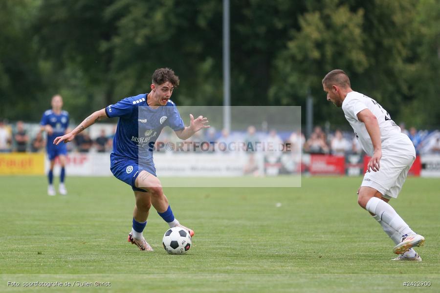 Fundamentum Sportpark, Karlburg, 31.07.2024, sport, action, Fussball, BFV, 3. Spieltag, Bayernliga Nord, WFV, TSV, Würzburger FV 04, TSV Karlburg - Bild-ID: 2422900