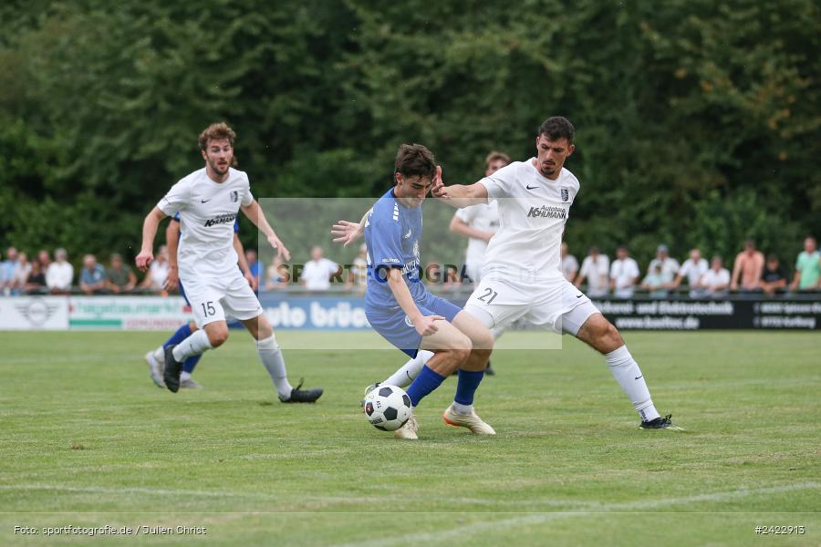 Fundamentum Sportpark, Karlburg, 31.07.2024, sport, action, Fussball, BFV, 3. Spieltag, Bayernliga Nord, WFV, TSV, Würzburger FV 04, TSV Karlburg - Bild-ID: 2422913