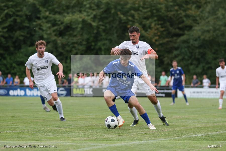 Fundamentum Sportpark, Karlburg, 31.07.2024, sport, action, Fussball, BFV, 3. Spieltag, Bayernliga Nord, WFV, TSV, Würzburger FV 04, TSV Karlburg - Bild-ID: 2422914