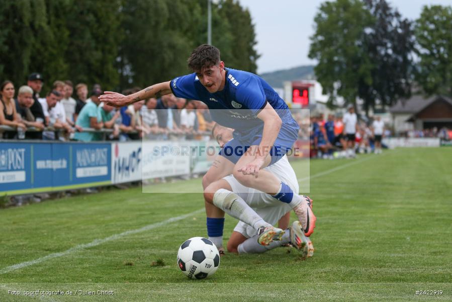 Fundamentum Sportpark, Karlburg, 31.07.2024, sport, action, Fussball, BFV, 3. Spieltag, Bayernliga Nord, WFV, TSV, Würzburger FV 04, TSV Karlburg - Bild-ID: 2422919