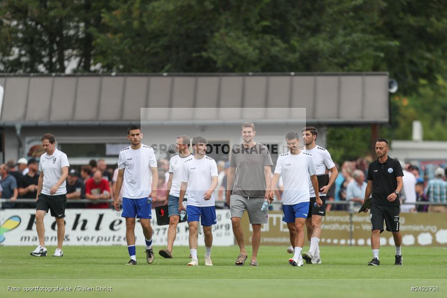 Fundamentum Sportpark, Karlburg, 31.07.2024, sport, action, Fussball, BFV, 3. Spieltag, Bayernliga Nord, WFV, TSV, Würzburger FV 04, TSV Karlburg - Bild-ID: 2422931