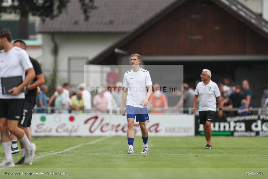 Fundamentum Sportpark, Karlburg, 31.07.2024, sport, action, Fussball, BFV, 3. Spieltag, Bayernliga Nord, WFV, TSV, Würzburger FV 04, TSV Karlburg - Bild-ID: 2422932