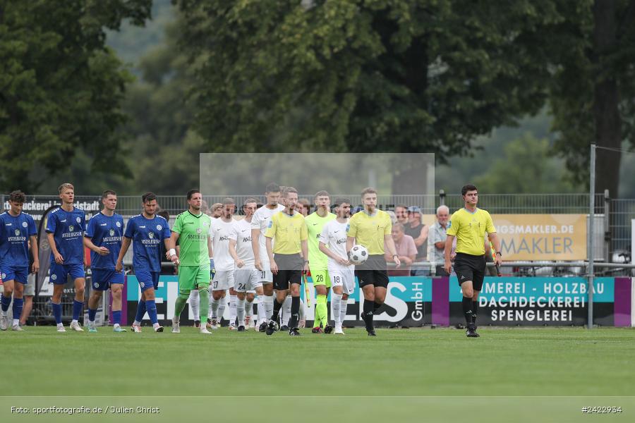 Fundamentum Sportpark, Karlburg, 31.07.2024, sport, action, Fussball, BFV, 3. Spieltag, Bayernliga Nord, WFV, TSV, Würzburger FV 04, TSV Karlburg - Bild-ID: 2422934