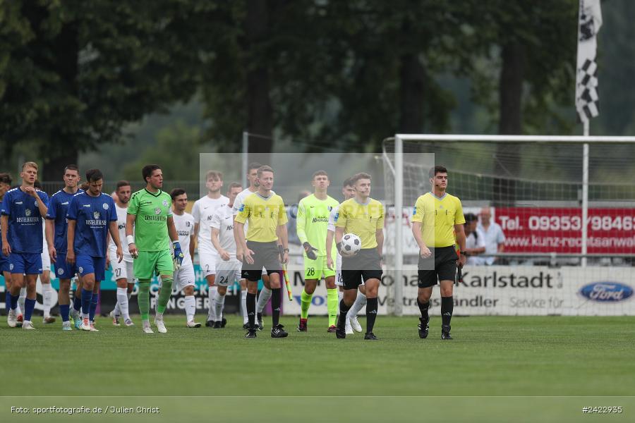 Fundamentum Sportpark, Karlburg, 31.07.2024, sport, action, Fussball, BFV, 3. Spieltag, Bayernliga Nord, WFV, TSV, Würzburger FV 04, TSV Karlburg - Bild-ID: 2422935