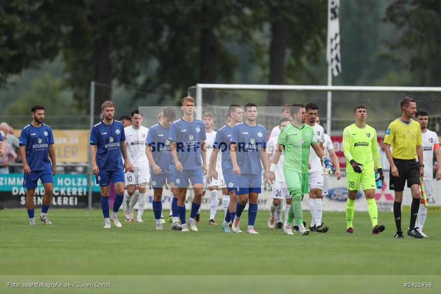 Fundamentum Sportpark, Karlburg, 31.07.2024, sport, action, Fussball, BFV, 3. Spieltag, Bayernliga Nord, WFV, TSV, Würzburger FV 04, TSV Karlburg - Bild-ID: 2422938
